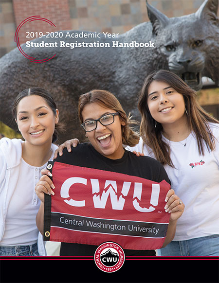 2019-2020 CWU Student Registration Handbook Catalog Cover